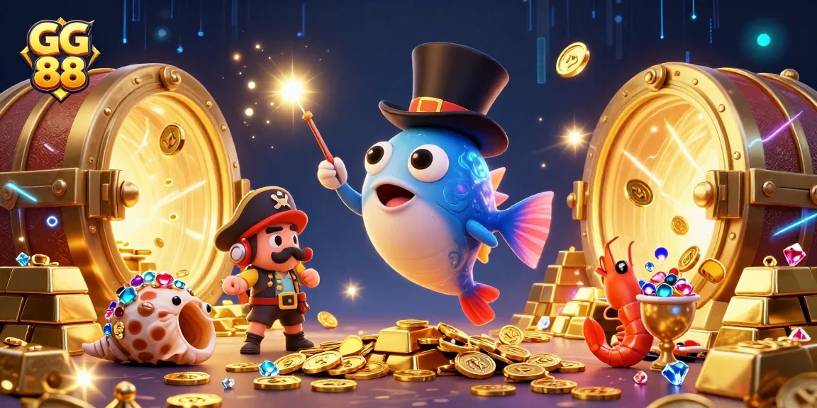 Win big with GG 88 while enjoying a vibrant undersea treasure casino adventure!