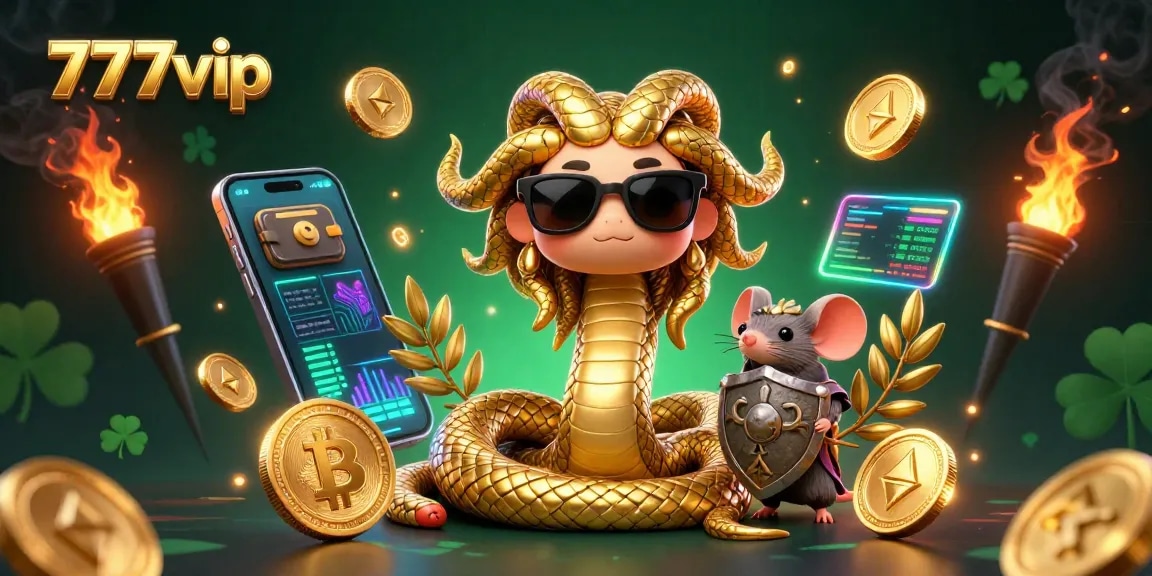 Experience the excitement of 777vip with cute characters and vibrant casino-themed visuals