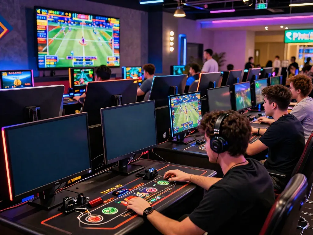 Players enjoying casino games at Man88, highlighting the vibrant online gaming experience.