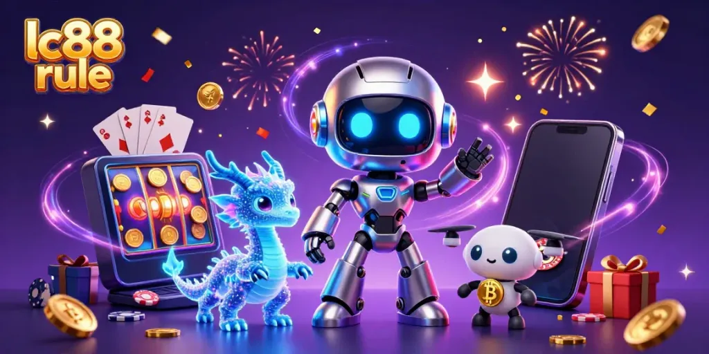 Experience thrilling gambling action at lc88 rule with 3D characters and exciting game elements.