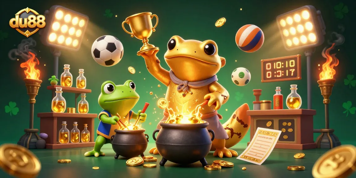 Enjoy thrilling gameplay at du88 with dynamic sports elements and magical gold transformations.
