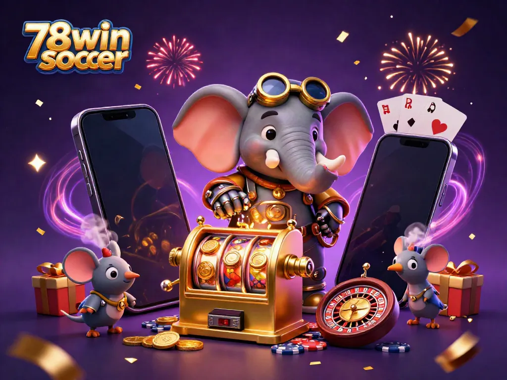 Engage in thrilling gaming at 78win soccer with colorful slot machines and exciting gameplay elements.