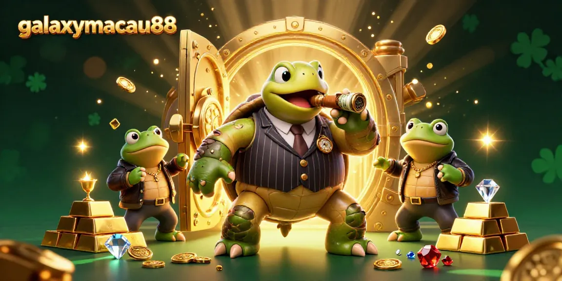 Engage in thrilling gaming adventures at galaxymacau88 with an exciting casino-themed illustration featuring vibrant characters.