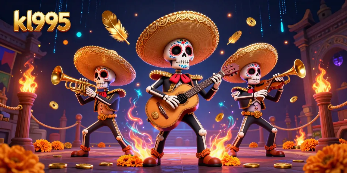 Engage in thrilling gameplay at kl995 while vibrant mariachi characters create an inviting atmosphere.