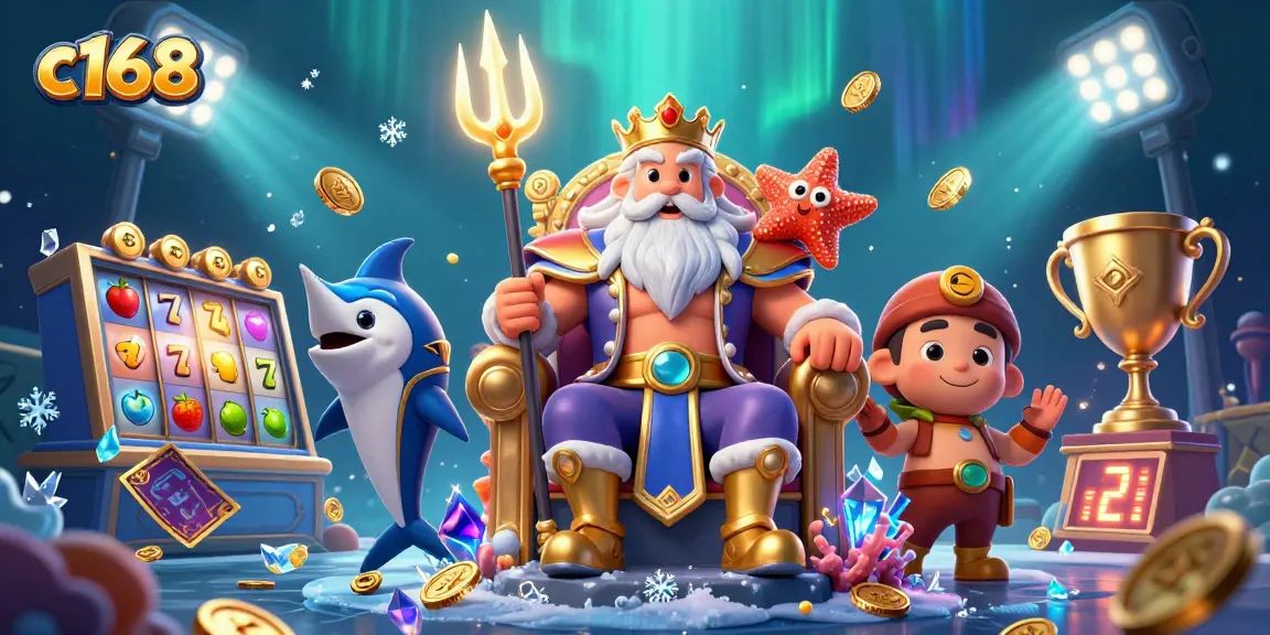 Experience thrilling gameplay at c168 with vibrant slots, Neptune, and dynamic casino elements.